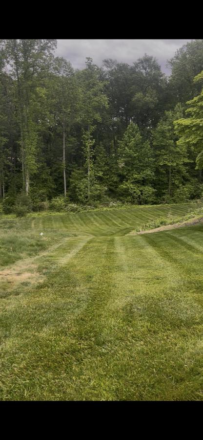 Large property precision mowing